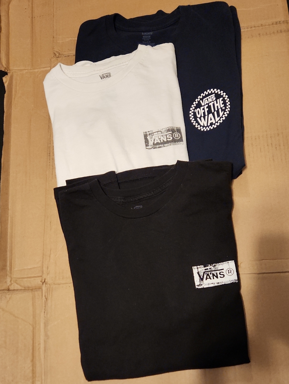 Lot of 3 Vans Men's Tee Shirts
